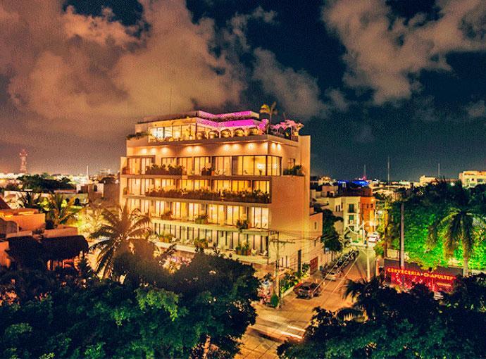 Calixta Hotel Playa del Carmen Exterior foto